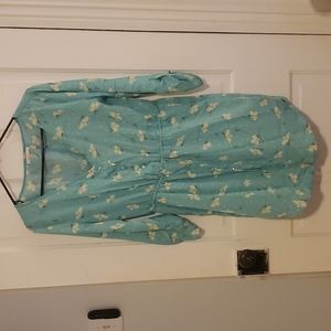 O'Neill open back beach dress L